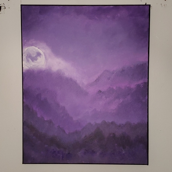 Other - "Violet Moonlight" Original Art